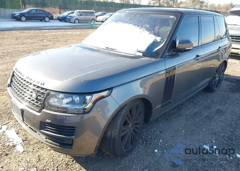 2017 Land Rover Range Rover 3.0L V6 Supercharged Hse из США, поврежденный, VIN SALGS2FV1HA349710